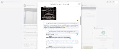 Quejas y comentarios en la página en Facebook de Dekra. Cortesía