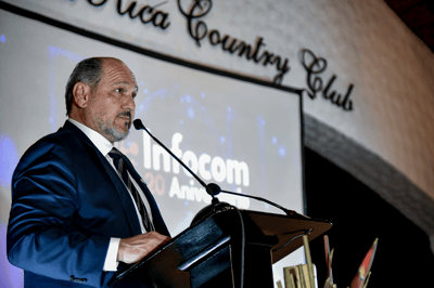 Mario Montero, presidente de Infocom