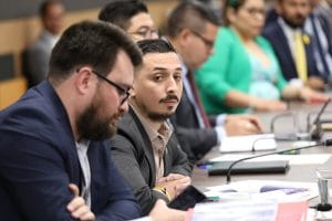 El diputado del FA, Ariel Robles. (Foto: Asamblea)