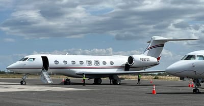 Jet japonés aterrizó en Aeropuerto de Liberia