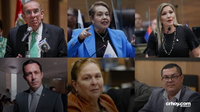 Diputados integrantes del Directorio Legislativo para el periodo 2023-2024. (Foto: CRH)