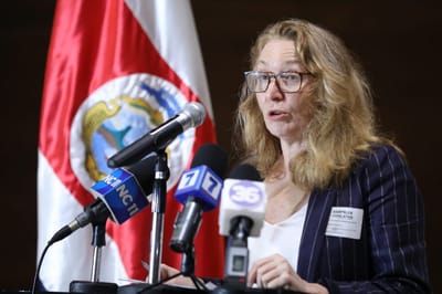 Allegra Baiocchi, Coordinadora Residente de Naciones Unidas (ONU) en Costa Rica, resaltó la importancia de la iniciativa. (Foto: Asamblea)