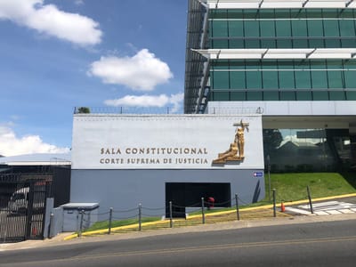 Edificio de la Sala Constitucional, en San José. (Paulo Villalobos | CRHoy.com)