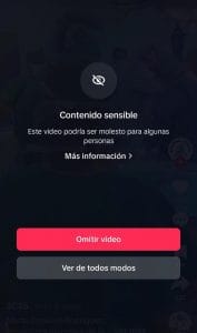 Captura de la cuenta de TikTok de la CCSS