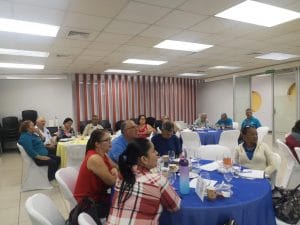 Encuentro de Juntas de Salud con "Cartago con vos. Ciudad Compasiva". (Cortesía).