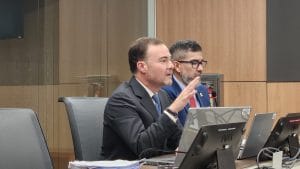 Rafael Sayagués y Jorge Luis Araya, representantes de la Uccaep. (Cortesía).