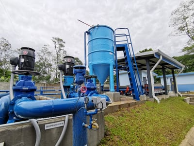 Planta instalada en Sand Box en Talamanca en el año 2019. No obstante, ya se encuentra al máximo de sus capacidad.