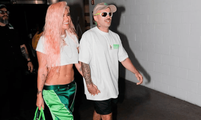 Karol G y Feid (Foto: HOLA)