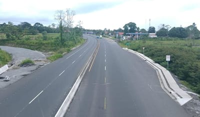 Sector a 4 carriles, a la altura de Guácimo. Cortesía Coapro/Conavi