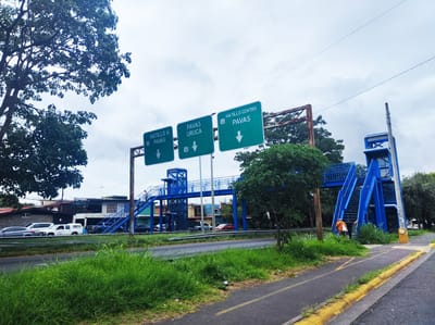 Esta será la estructura que se desmontará. Cortesía Conavi