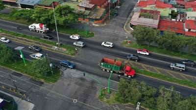 Zona donde se construirá el paso a desnivel en Hatillo 4. Cortesía Conavi