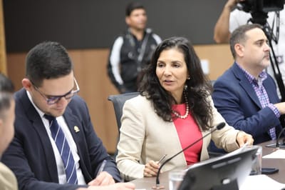 La diputada del PLN Paulina Ramírez cuestionó la decisión de Hacienda en este movimiento presupuestario. (Foto: Minor Solís)