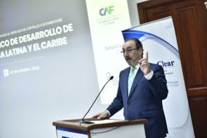 Sergio Díaz-Granados, presidente ejecutivo del CAF. (Cortesía).