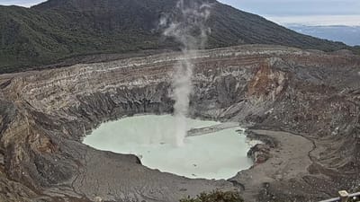 Así lucía el lago en octubre de 2023. Archivo CRH/Ovsicori