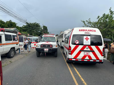 Crédito: Cruz Roja Costarricense
