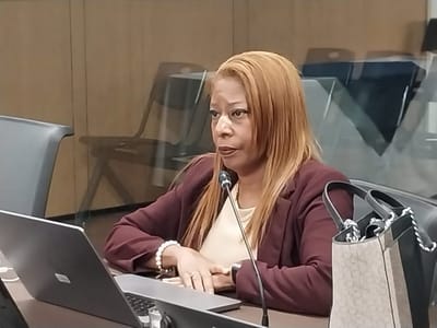 Presidenta de la JPS Esmeralda Britton.
