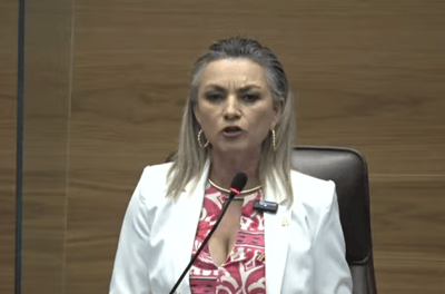Kattia Cambronero Aguiluz, diputada del PLP (CRH)