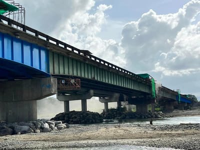 Puente sobre el río Chirripó en la ruta 32. Cortesía Conavi