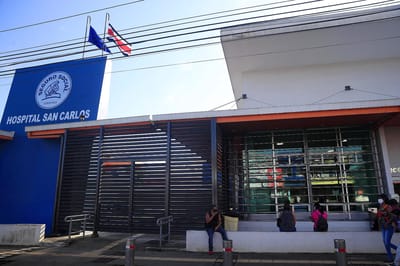 Hospital San Carlos. Foto: CCSS