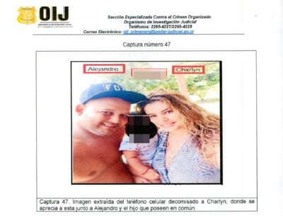 Imagen extraída del teléfono de Charlyn.