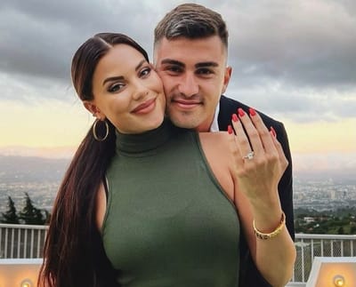 La modelo Laura Ortega y el futbolista Fernán Faerrón se casan