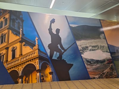 Espacio donde se ubicará la Sala Alajuela, en el AIJS. Cortesía Aeris