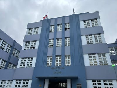 Edificio del Ministerio de Salud, en San José | CRH