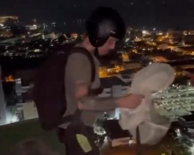 Paracaidista murió en Tailandia.