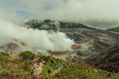 Volcán Poás (Foto: Ministerio de Ambiente y Energía)
