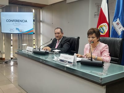 Eugenia Zamora, presidenta del TSE.