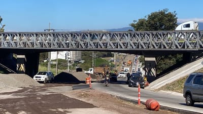 Obras en la radial de Alajuela y la autopista Bernardo Soto. CRH