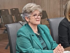 Rocío Aguilar, jerarca de la Sugef. (CRH).