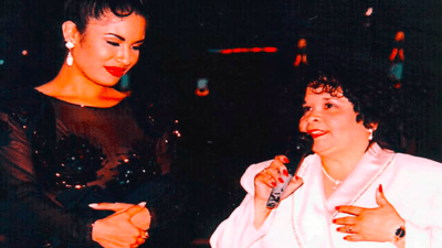 Selena Quintanilla y Yolanda Saldívar