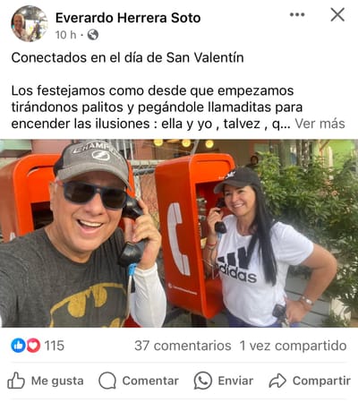 FOTO: (Captura posteo de Everardo Herrera)