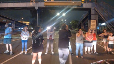 Manifestación en Hatillo por falta de agua