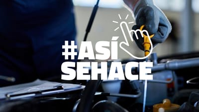 #AsíSeHace el cambio de aceite.
