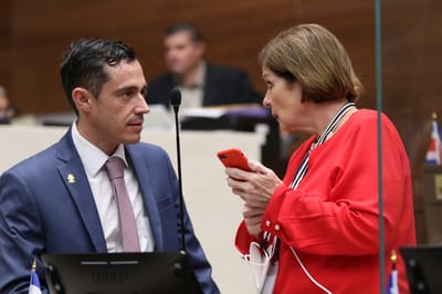 El diputado oficialista Manuel Morales es miembro del Directorio. Foto: Asamblea.