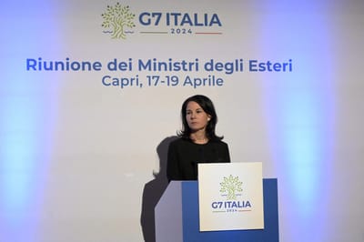 Ministra de Asuntos Exteriores alemana, Annalena Baerbock/ (AFP)