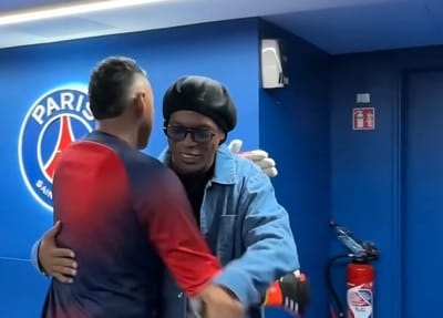 Keylor Navas y Ronaldinho