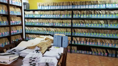 Decomisado a los sospechosos de fraude registral. Foto: OIJ