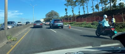 Motociclista fallece en la General Cañas esta mañana