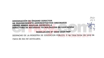 MEP designó un órgano director en caso de Fressy Aguilar.