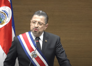 Rodrigo Chaves, presidente de la República. (Archivo/CRH).