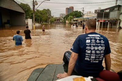 Rescates en Brasil.