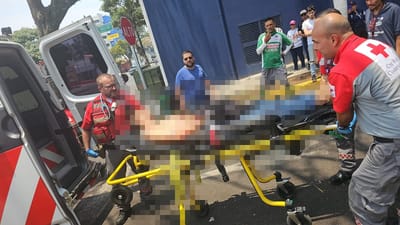 Herido en Paseo Colón.