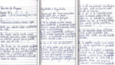 NIña había pedido ayuda a la Sala Constitucional por medio de un recurso de amparo.