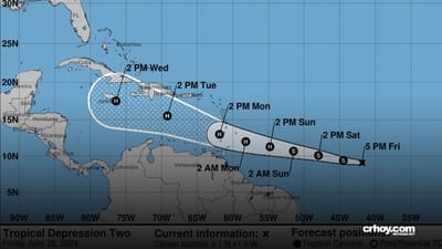 Depresión tropical se fortalece y podría convertirse en huracán
