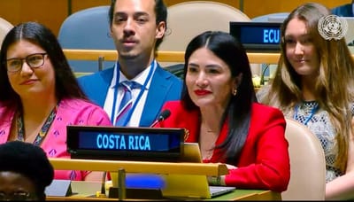 Primera costarricense preside la Comisión de Desarme de la ONU