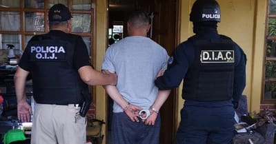 Detienen a sospechoso de venta de droga en León Cortés