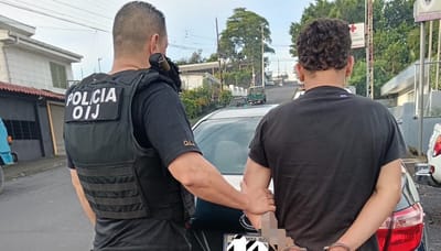 Detienen a sospechoso de asalto a peatón